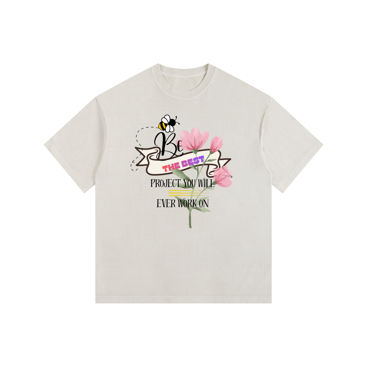 Vintage Washed Oversized Cotton T-Shirt