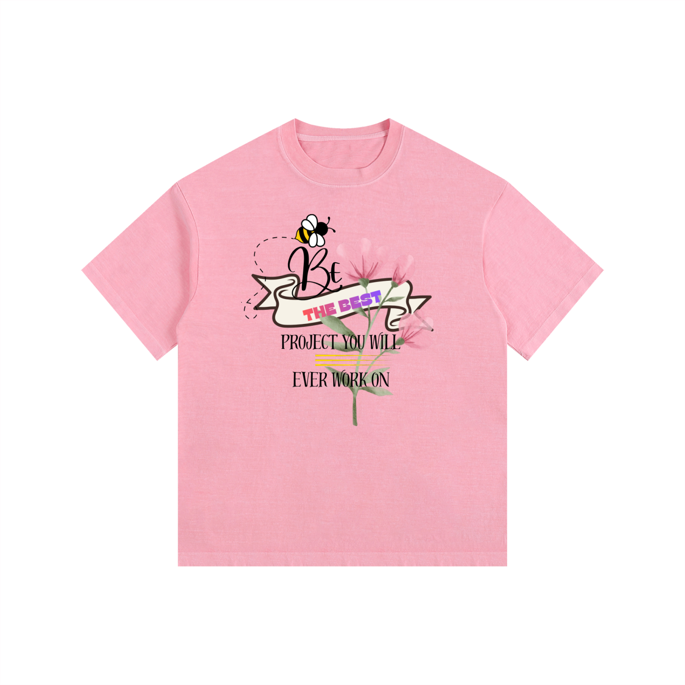 Vintage Washed Oversized Cotton T-Shirt
