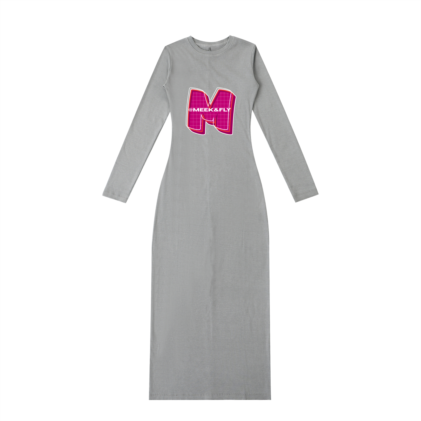 Dyed Washed Slit Maxi Dress