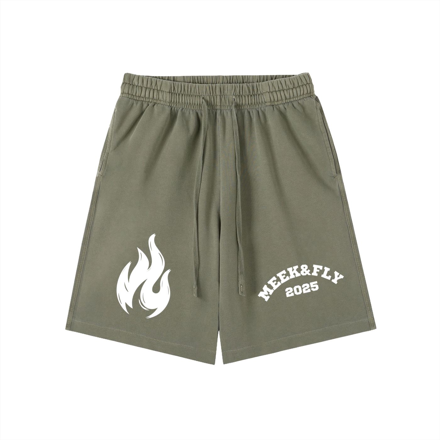 Vintage Wash Cotton Shorts