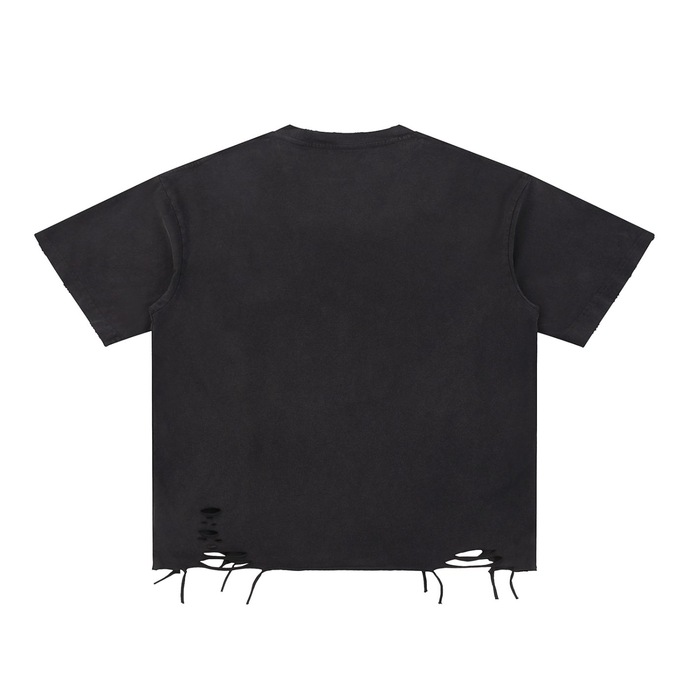 Meek & Fly Snow Washed Raw-Hem T-Shirt