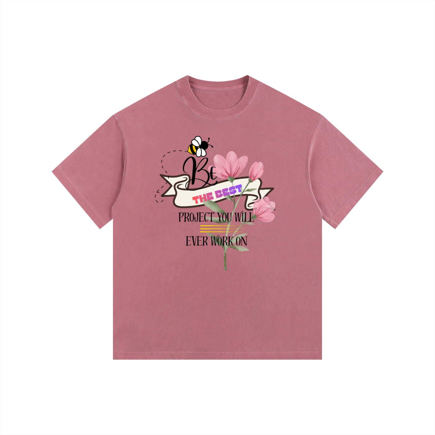 Vintage Washed Oversized Cotton T-Shirt