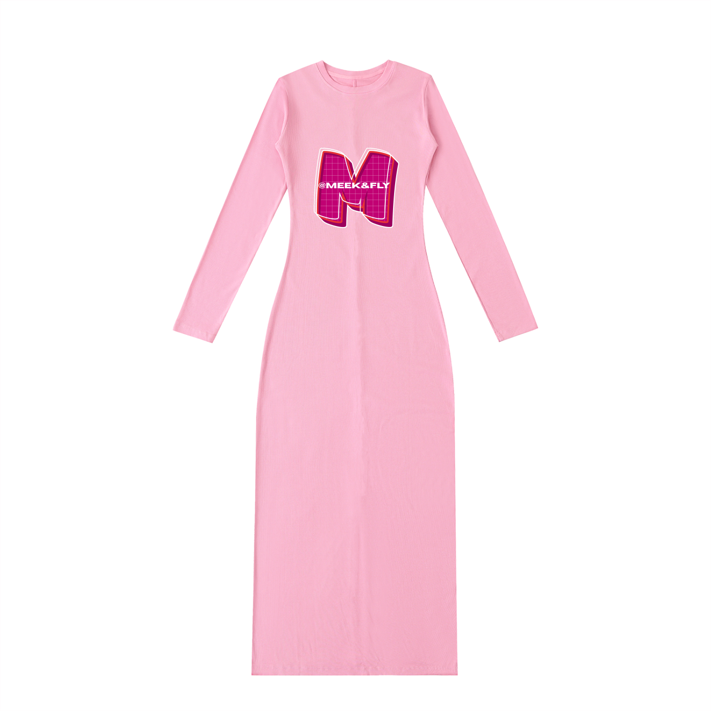 Dyed Washed Slit Maxi Dress