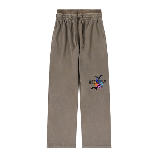 Vintage Washed Waist Pants