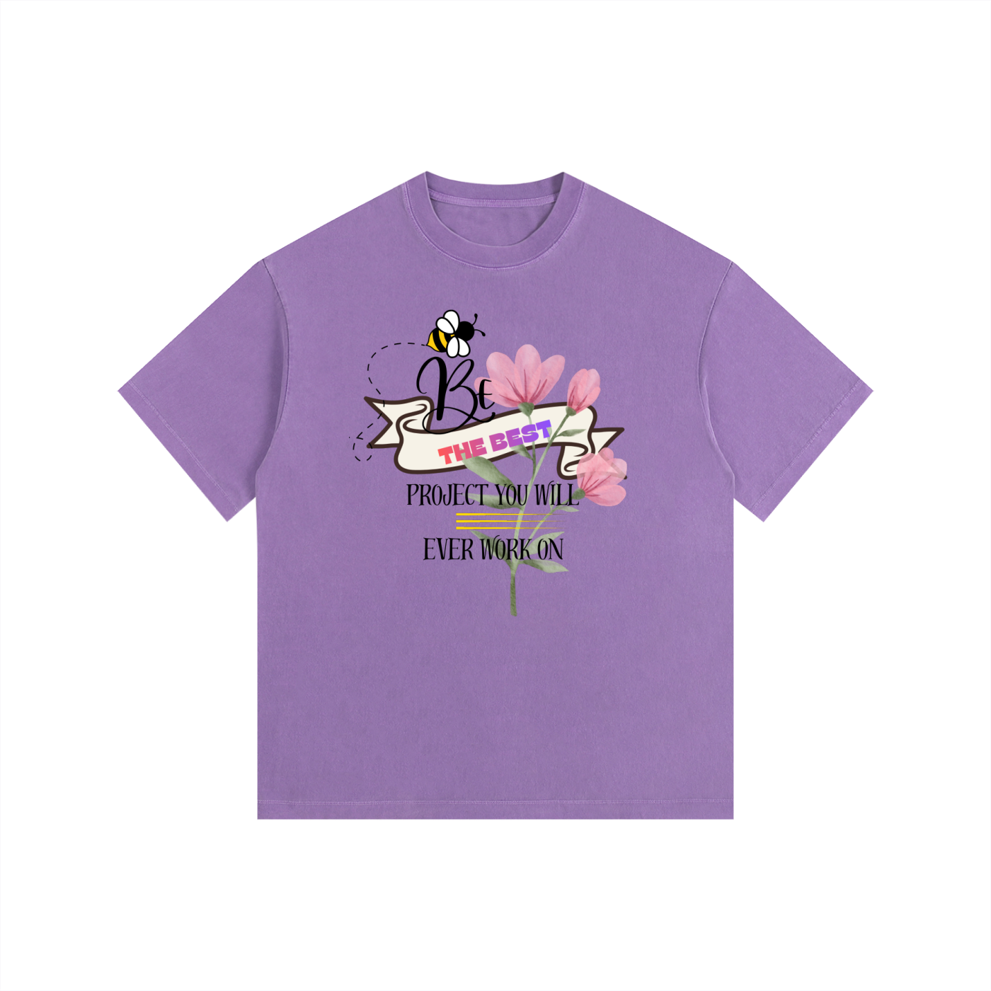 Vintage Washed Oversized Cotton T-Shirt