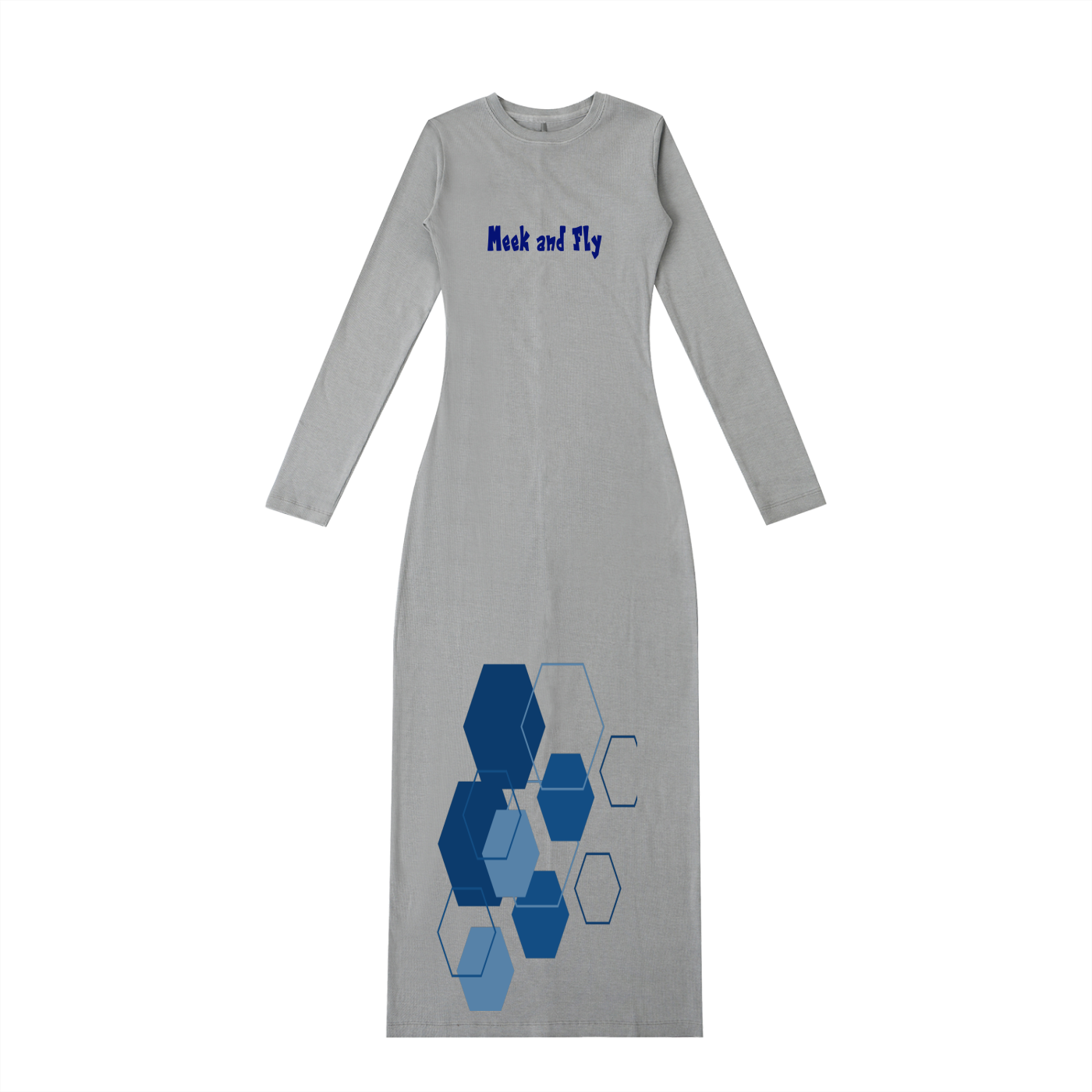 Dyed Washed Slit Maxi Dress