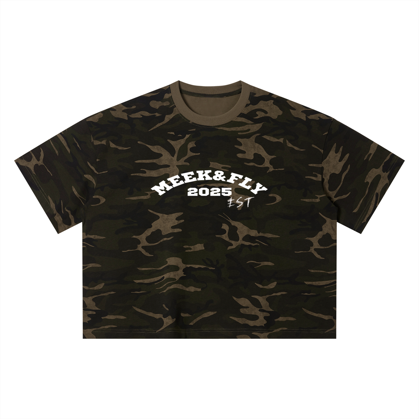 Unisex Camo Boxy T-Shirt