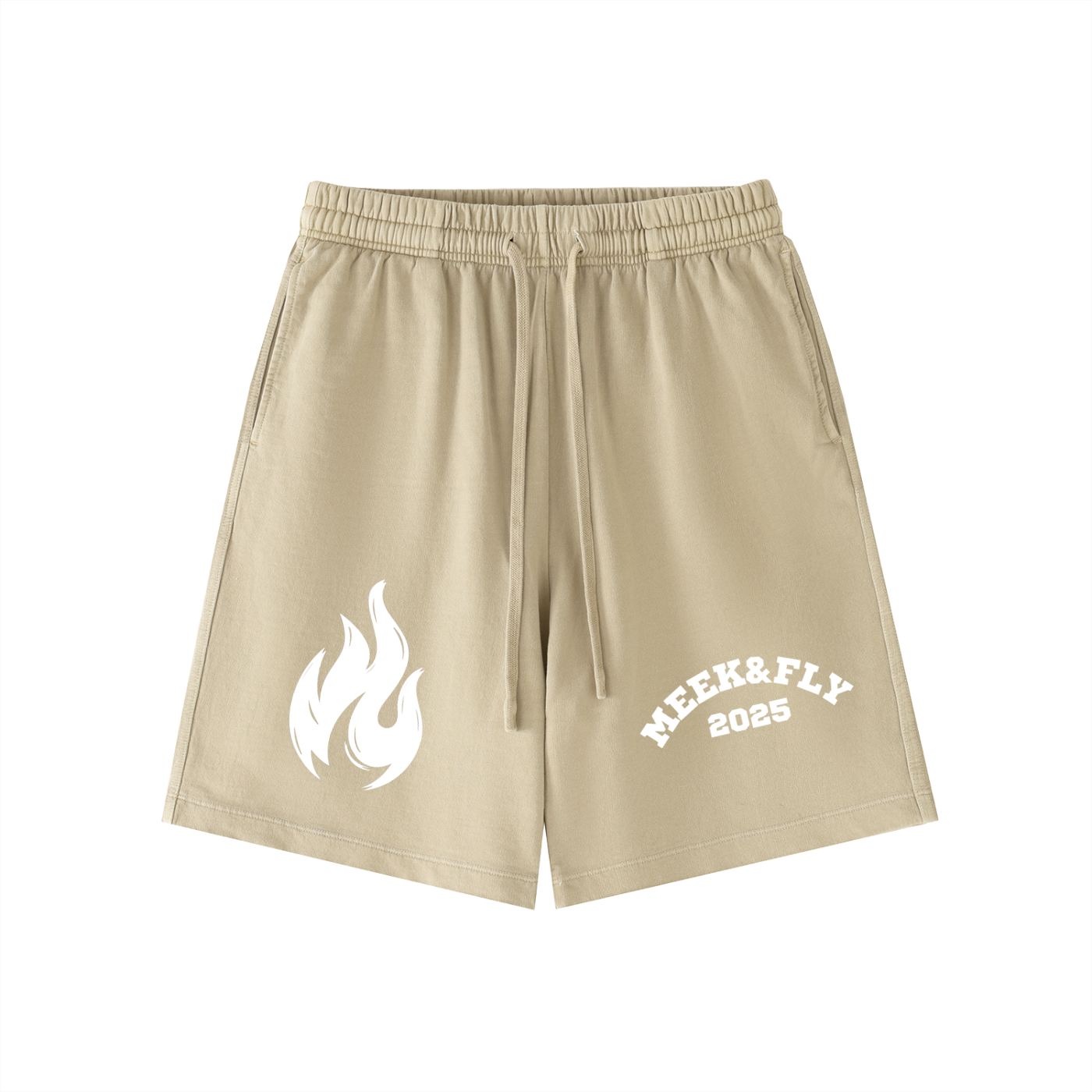 Vintage Wash Cotton Shorts